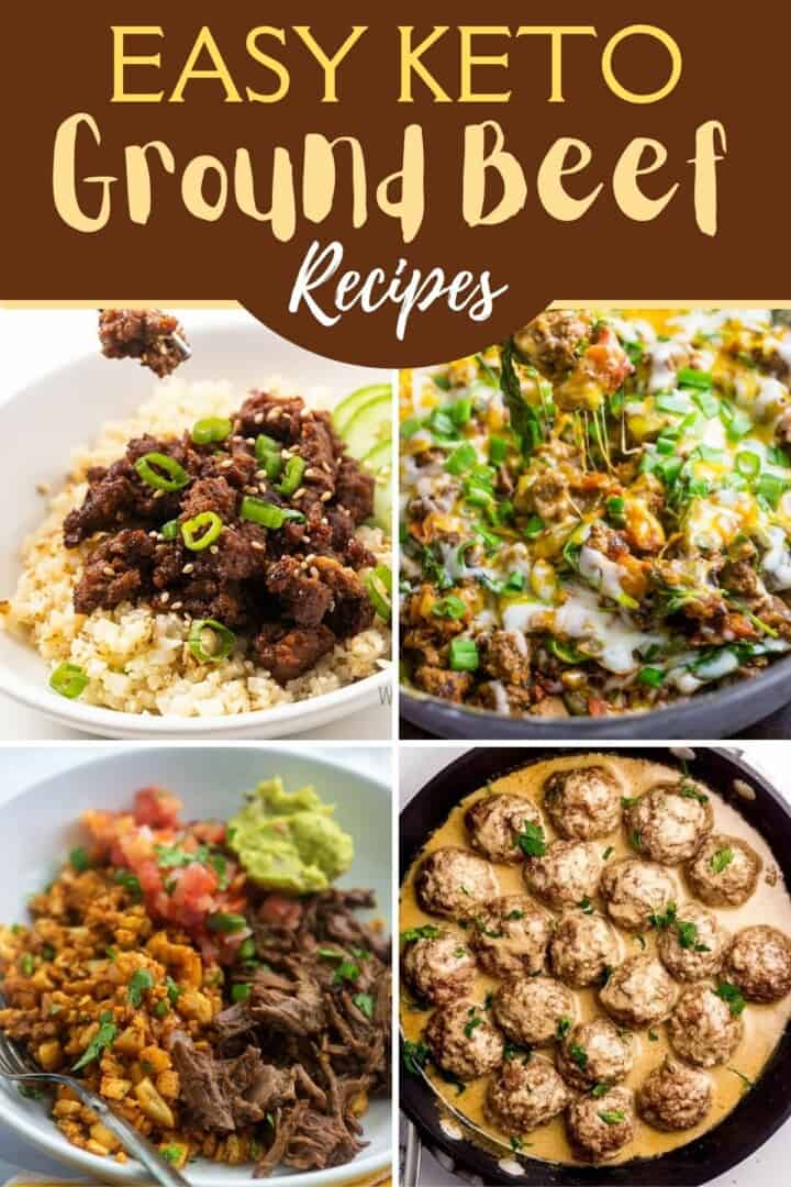 21 Easy Keto Ground Beef Recipes (Low Carb) - Keto Diet Yum