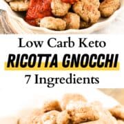 Low Carb Keto Ricotta Gnocchi