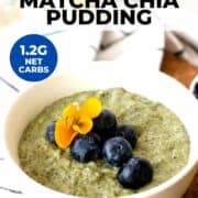 Best 3 Ingredient Matcha Chia Pudding Recipe