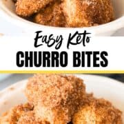 Easy Keto Churro Bites