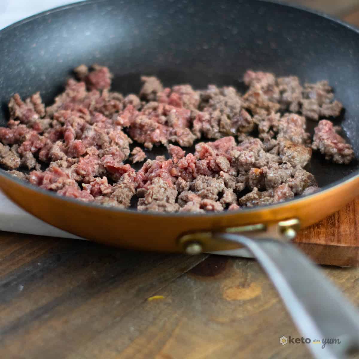 Cauliflower Ground Beef Bowl