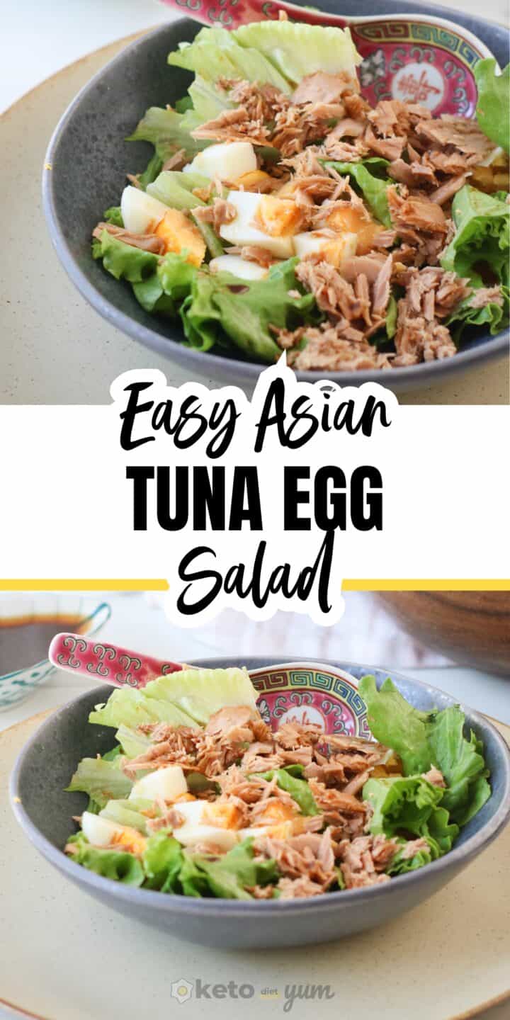 Easy Asian Tuna Egg Salad Recipe