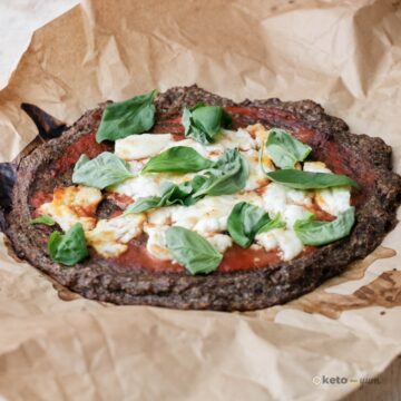 Margherita Portobello Mushroom Pizza