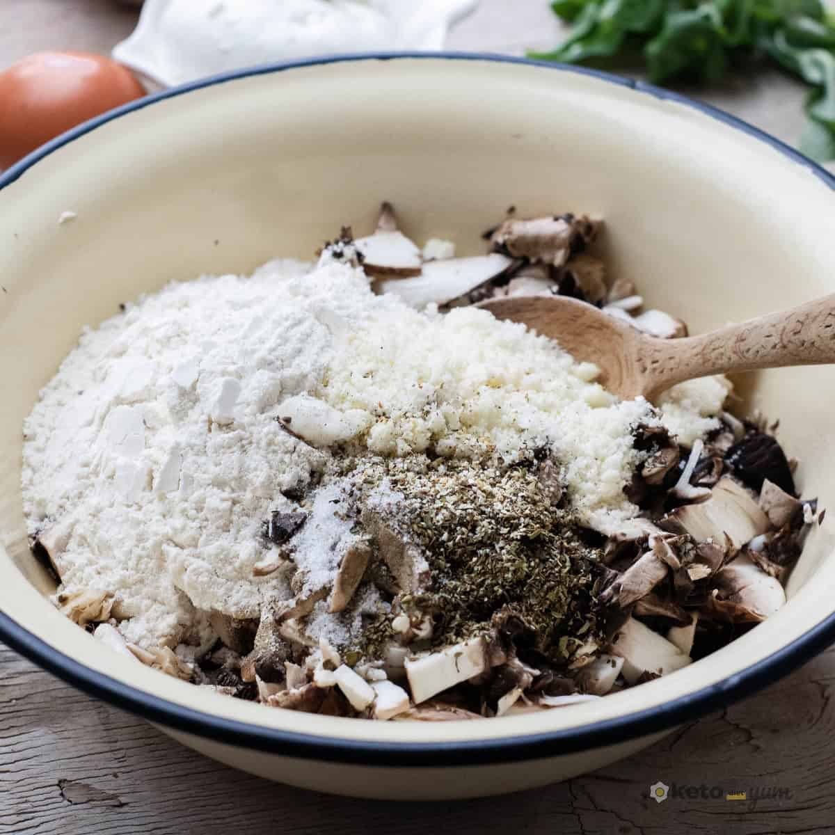 Portobello Mushroom Pizza