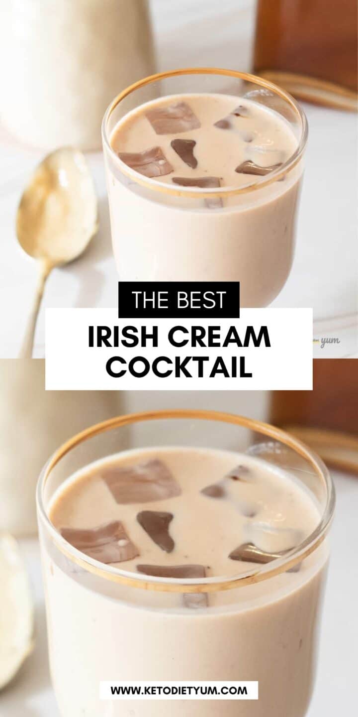 Keto Irish Cream Cocktail