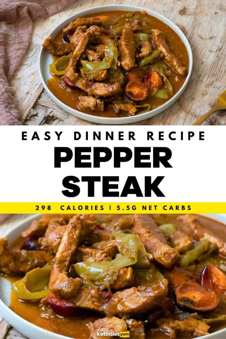 Easy Pepper Steak Recipe